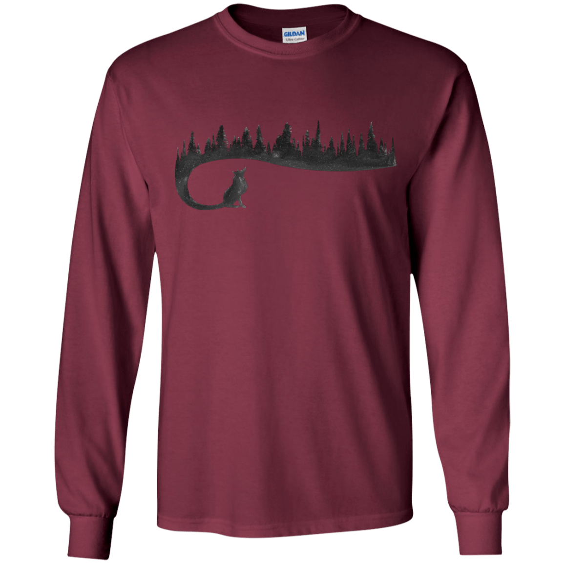 Wolf Tail Youth Long Sleeve T-Shirt