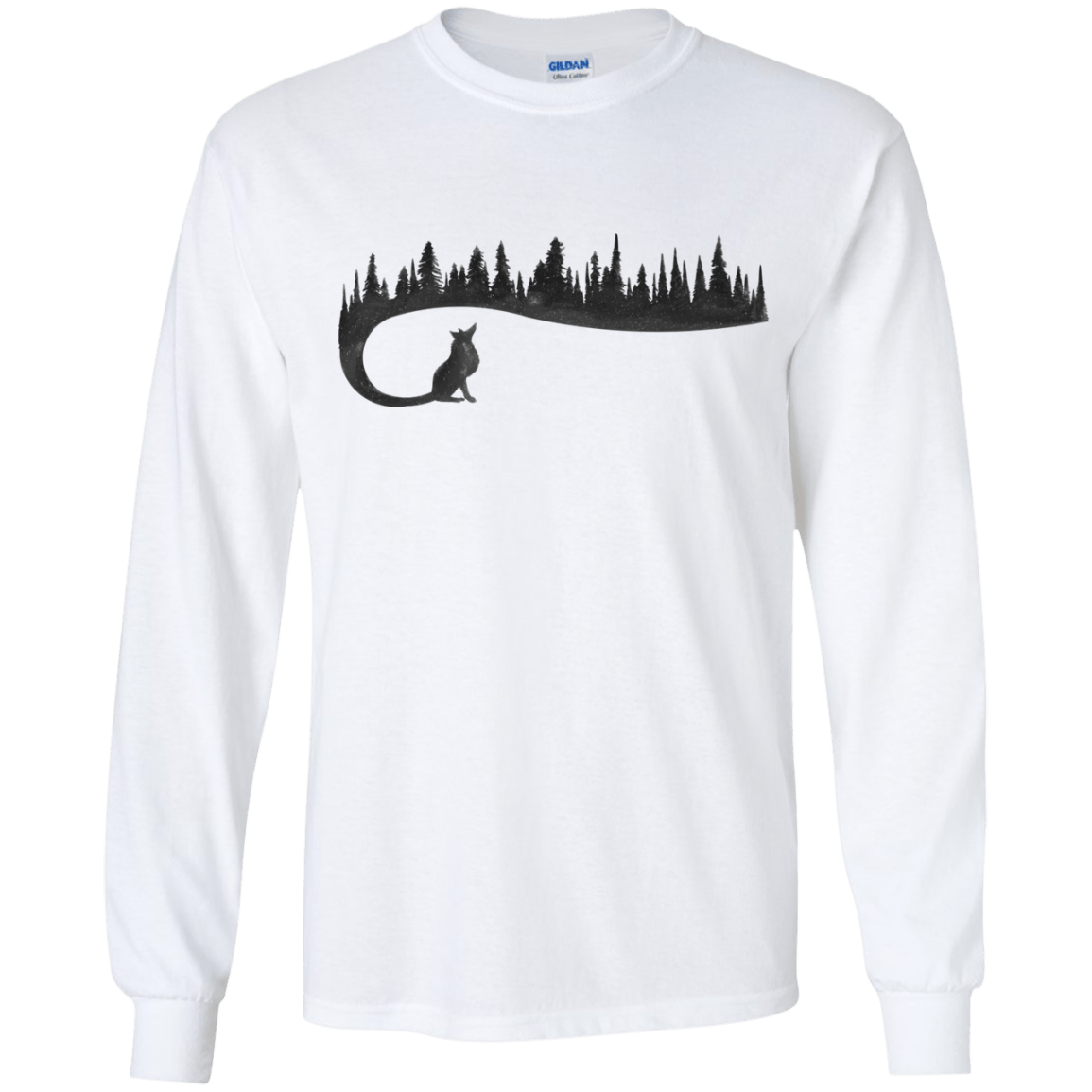 Wolf Tail Youth Long Sleeve T-Shirt