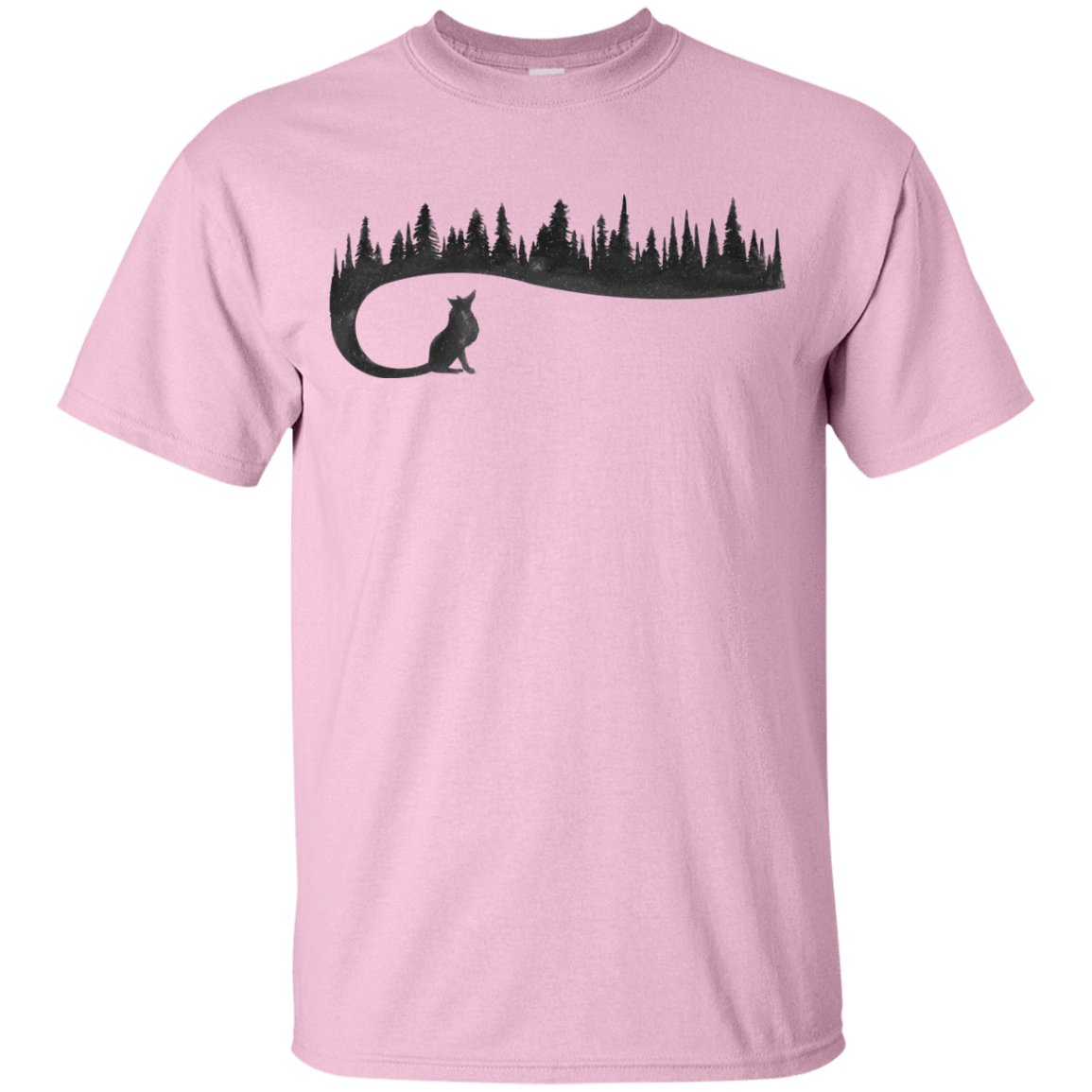 T-Shirts Light Pink / YXS Wolf Tail Youth T-Shirt