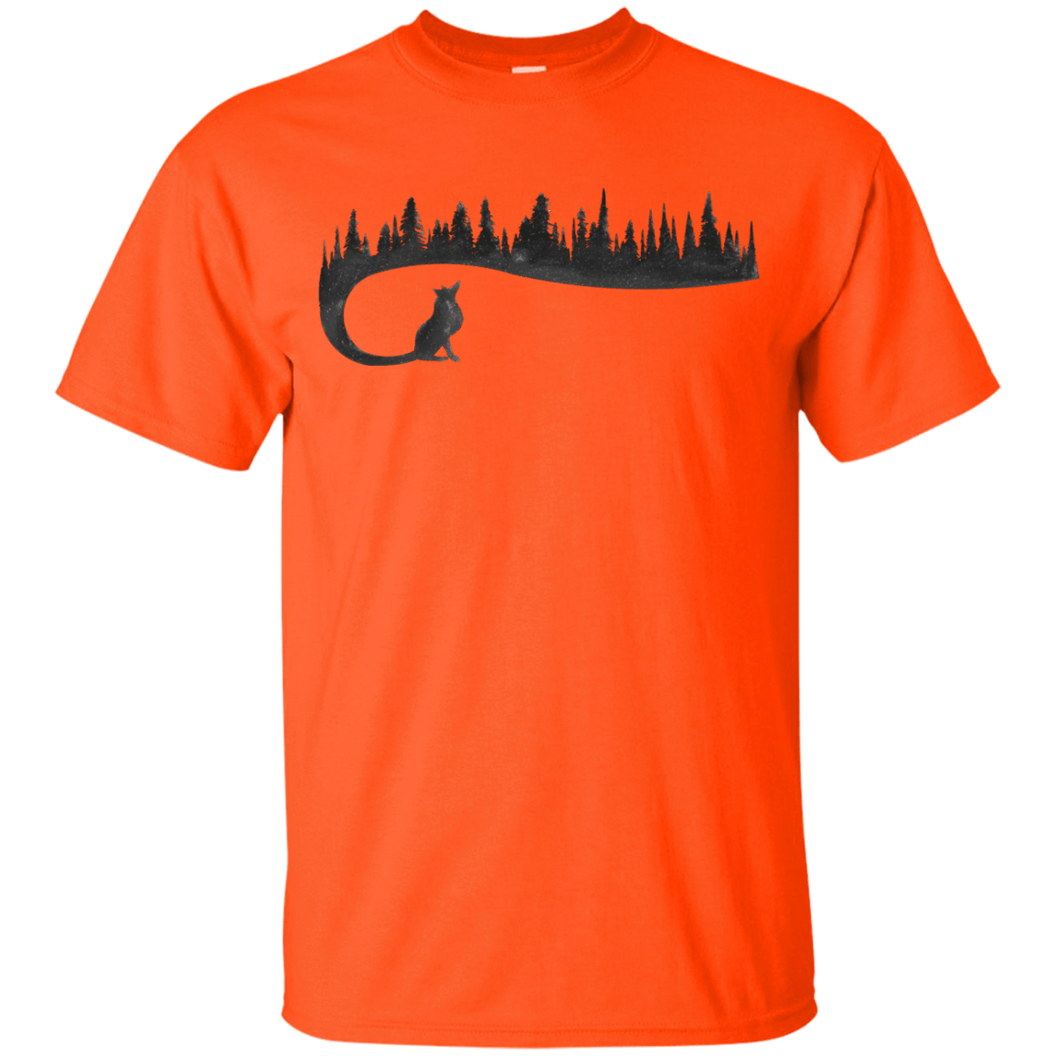 T-Shirts Orange / YXS Wolf Tail Youth T-Shirt