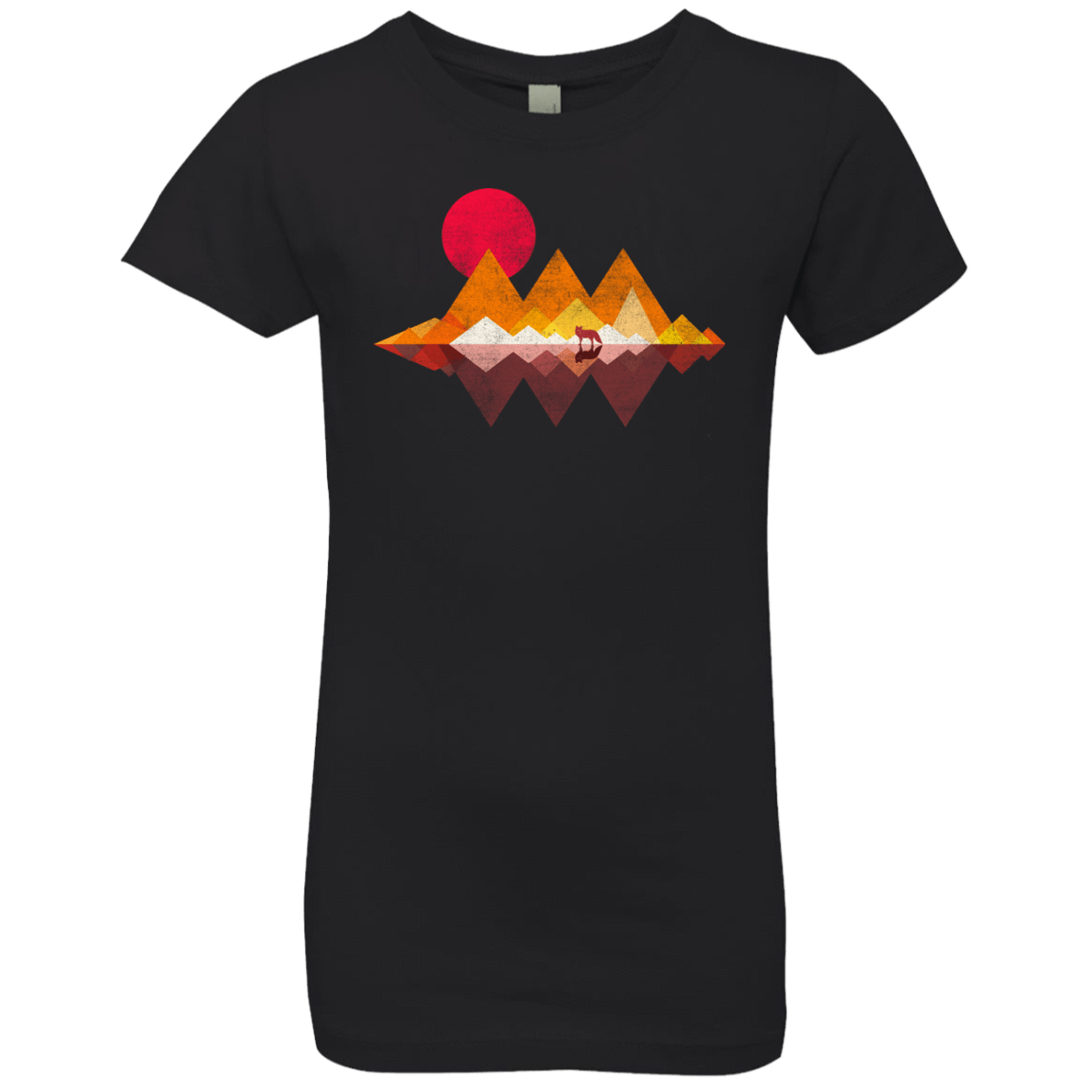 T-Shirts Black / YXS Wolflands Girls Premium T-Shirt