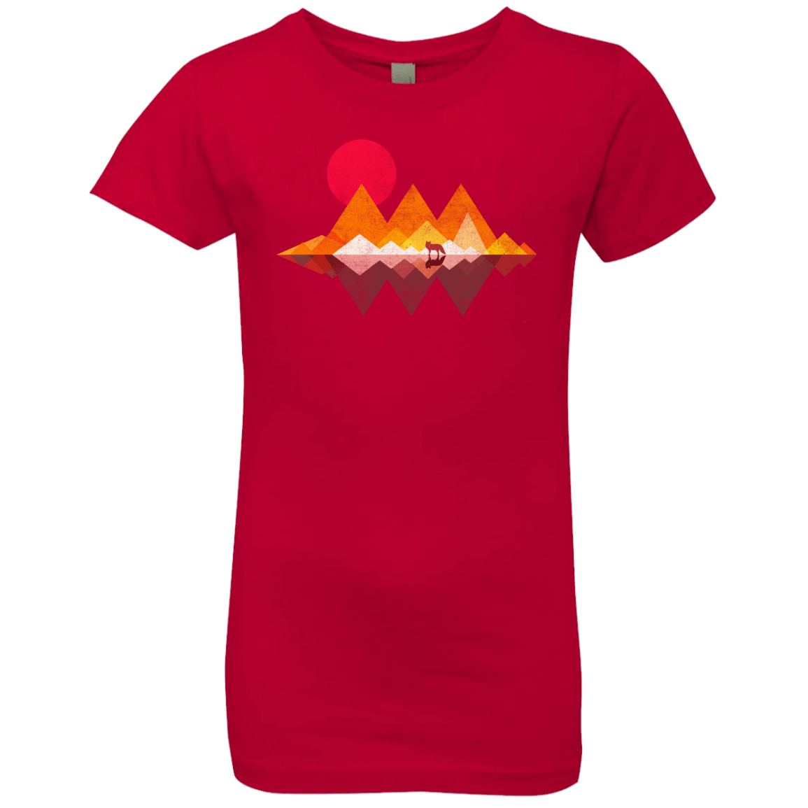 T-Shirts Red / YXS Wolflands Girls Premium T-Shirt