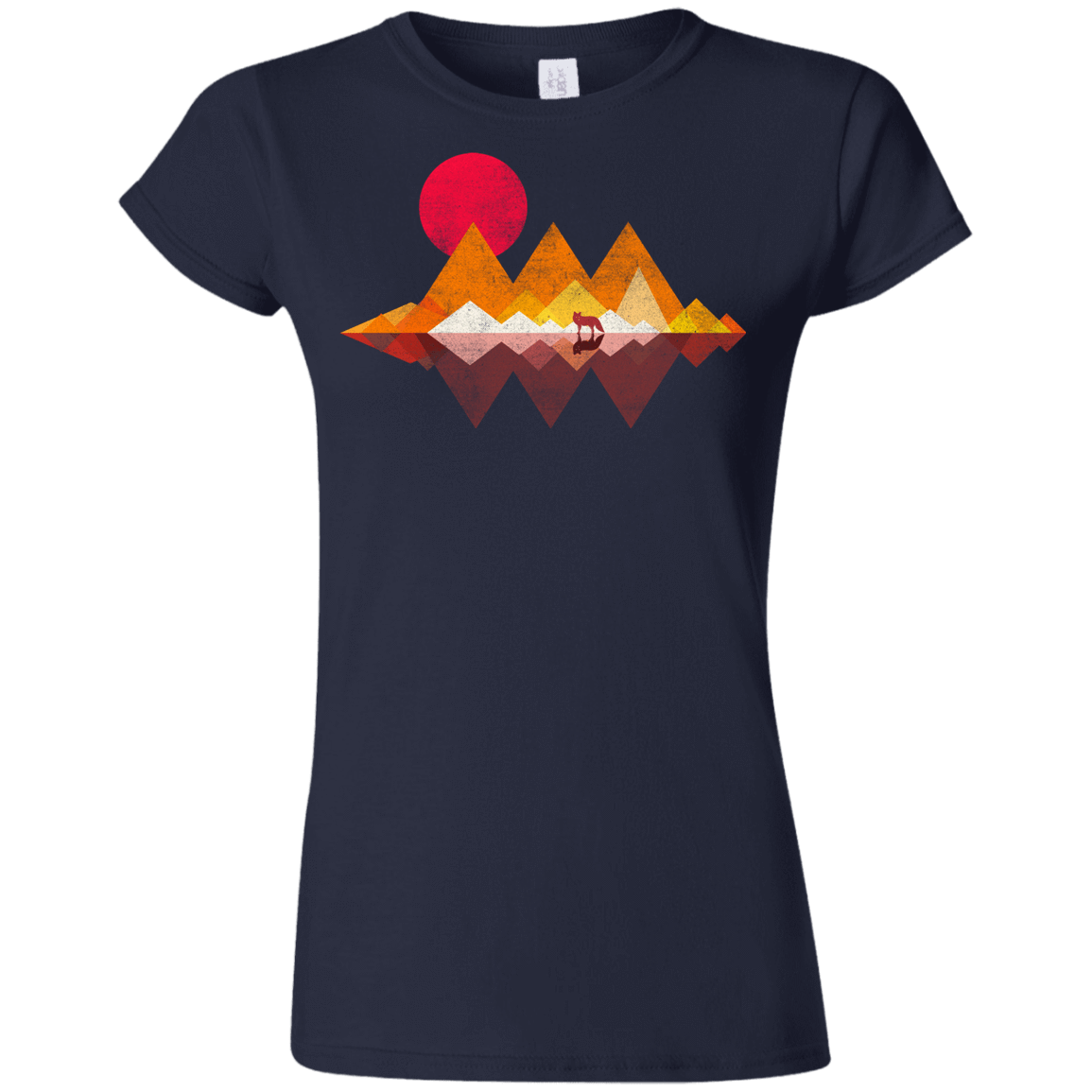 T-Shirts Navy / S Wolflands Junior Slimmer-Fit T-Shirt