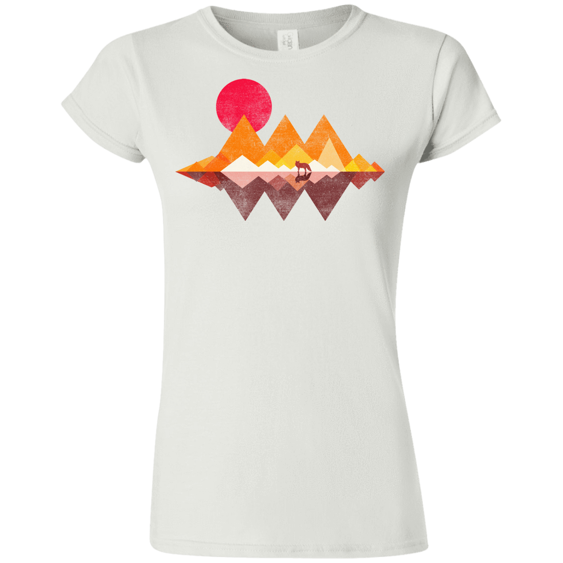 T-Shirts White / S Wolflands Junior Slimmer-Fit T-Shirt