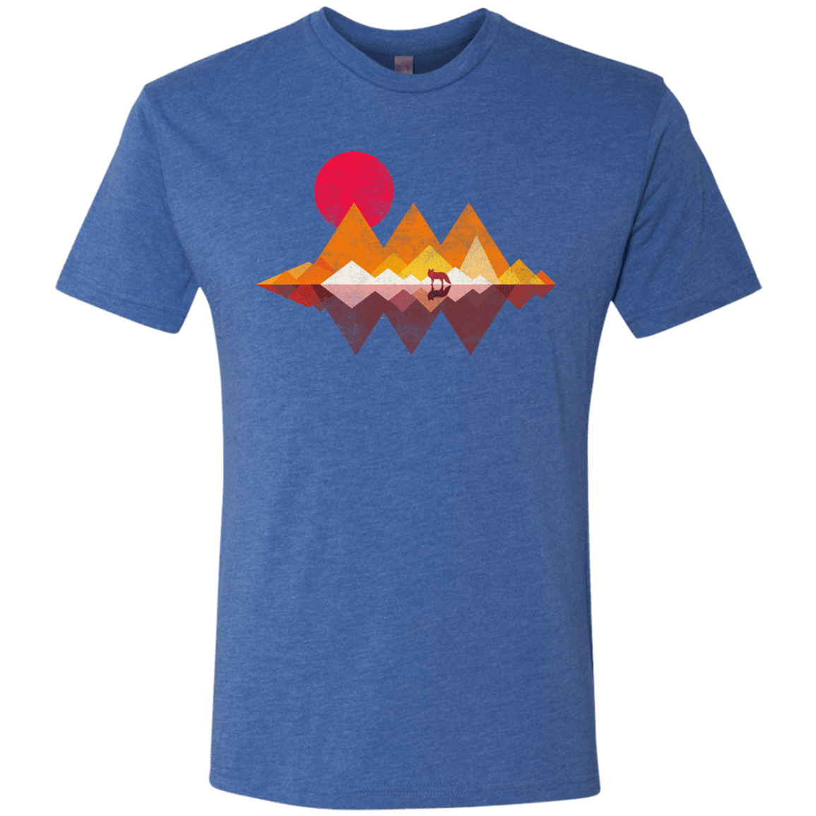 T-Shirts Vintage Royal / S Wolflands Men's Triblend T-Shirt