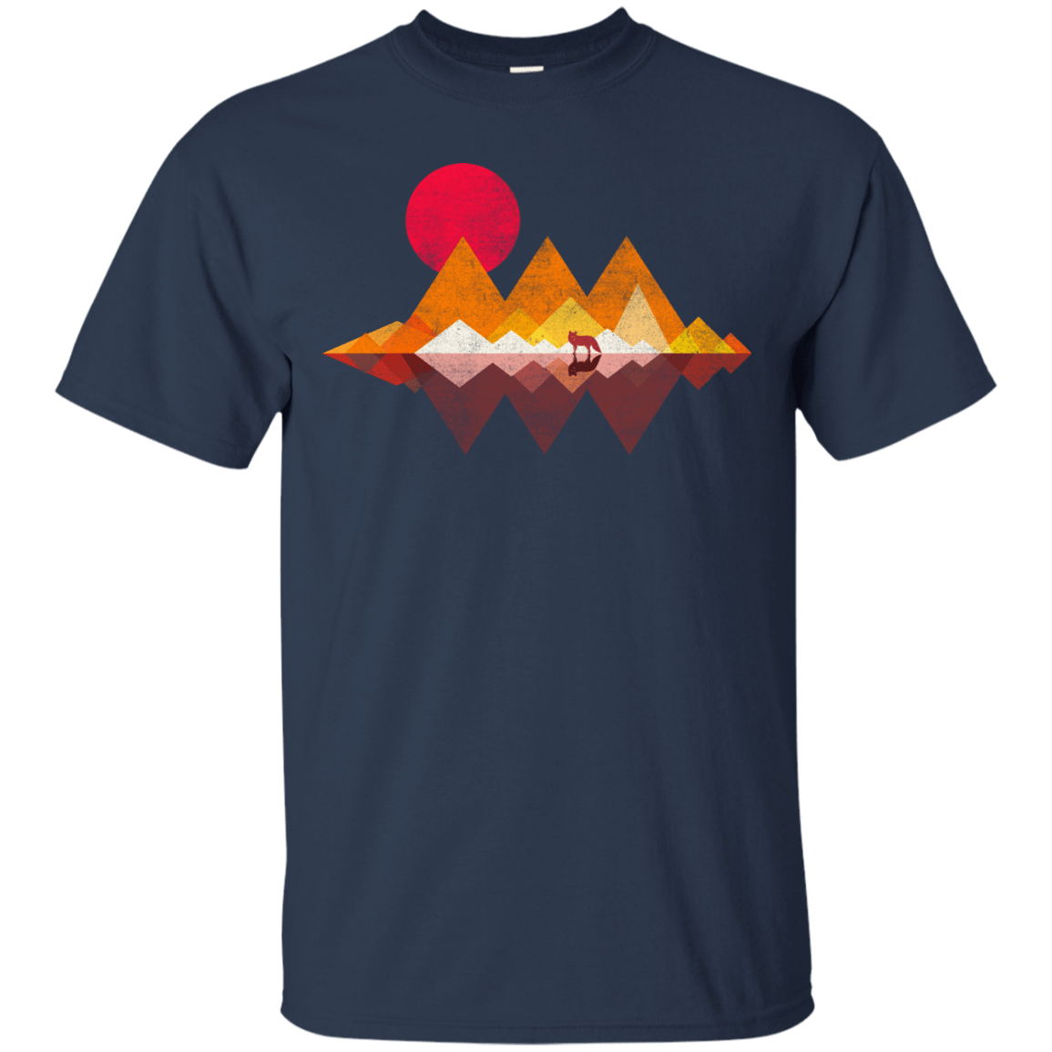 T-Shirts Navy / S Wolflands T-Shirt