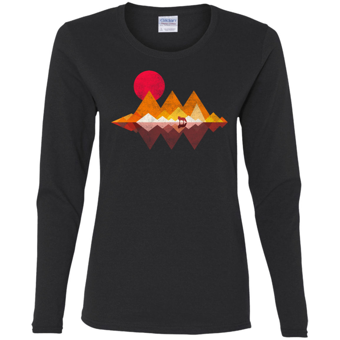T-Shirts Black / S Wolflands Women's Long Sleeve T-Shirt