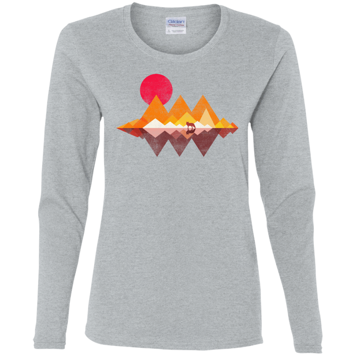 T-Shirts Sport Grey / S Wolflands Women's Long Sleeve T-Shirt