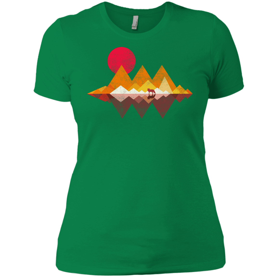 T-Shirts Kelly Green / X-Small Wolflands Women's Premium T-Shirt