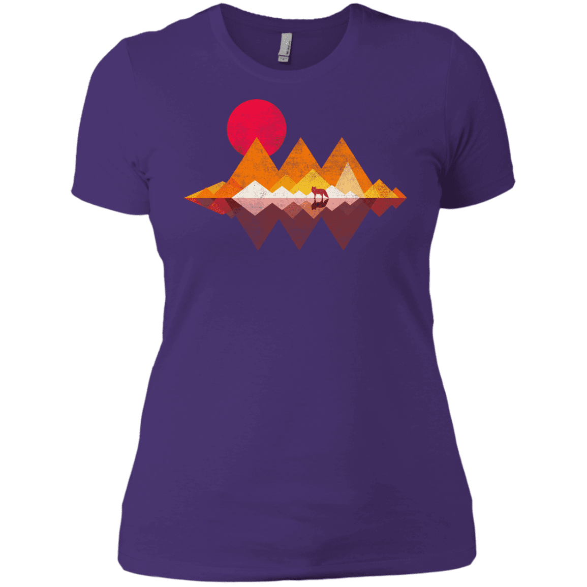 T-Shirts Purple Rush/ / X-Small Wolflands Women's Premium T-Shirt