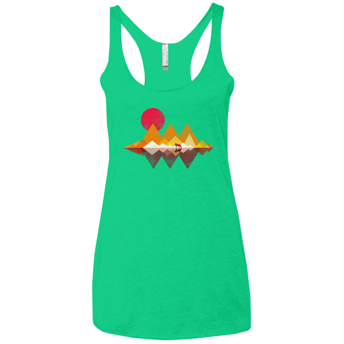 Wolflands Women's Triblend Racerback Tank