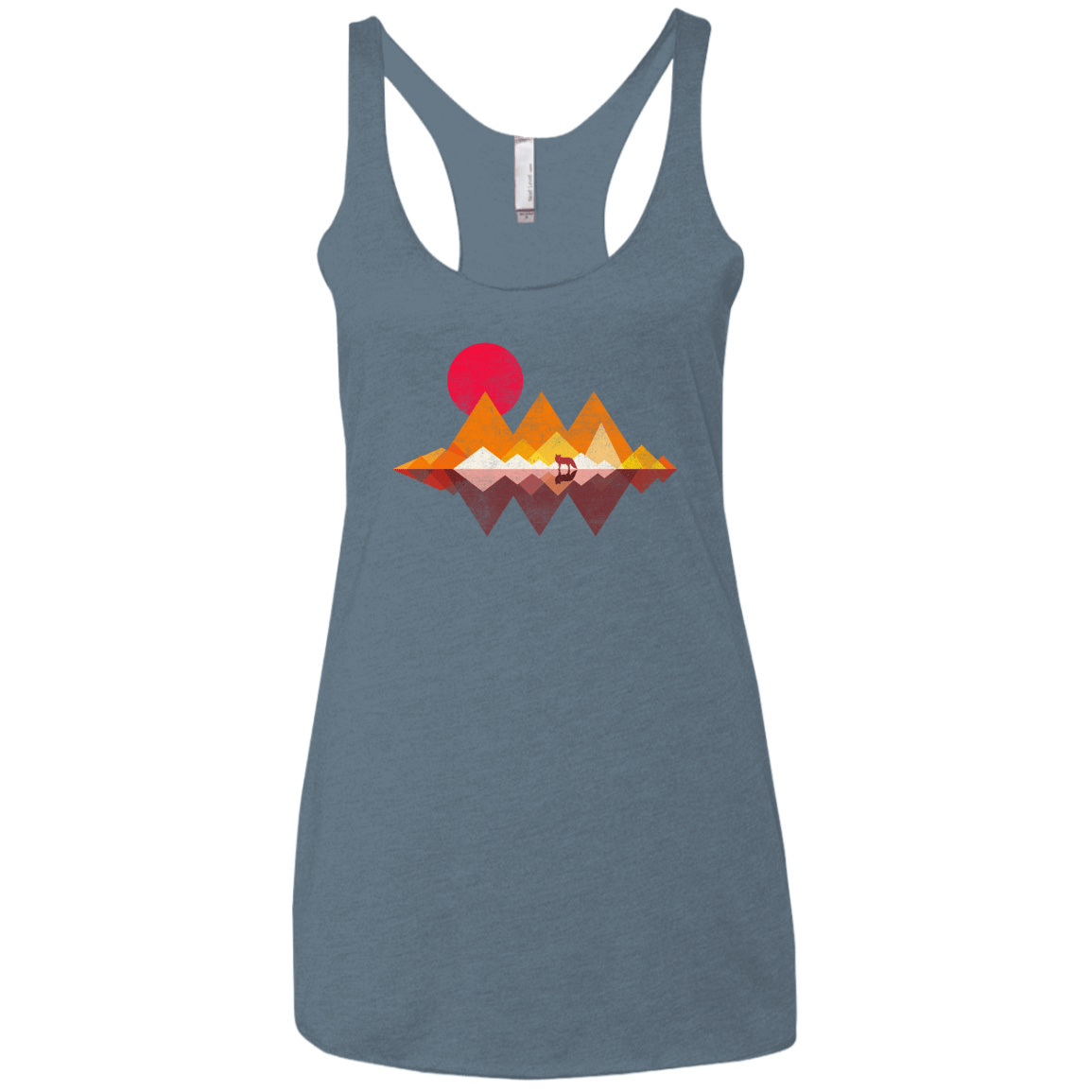 Wolflands Women's Triblend Racerback Tank