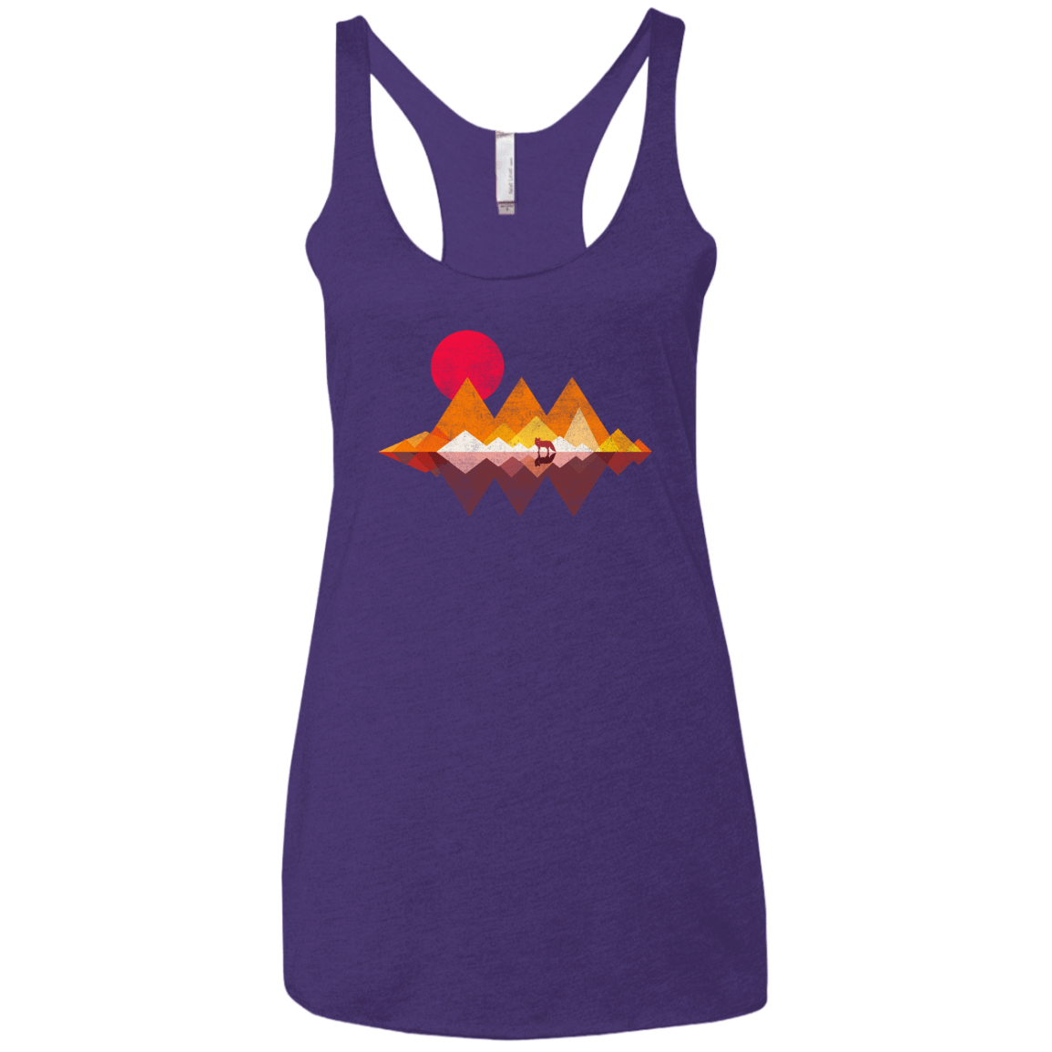 Wolflands Women's Triblend Racerback Tank