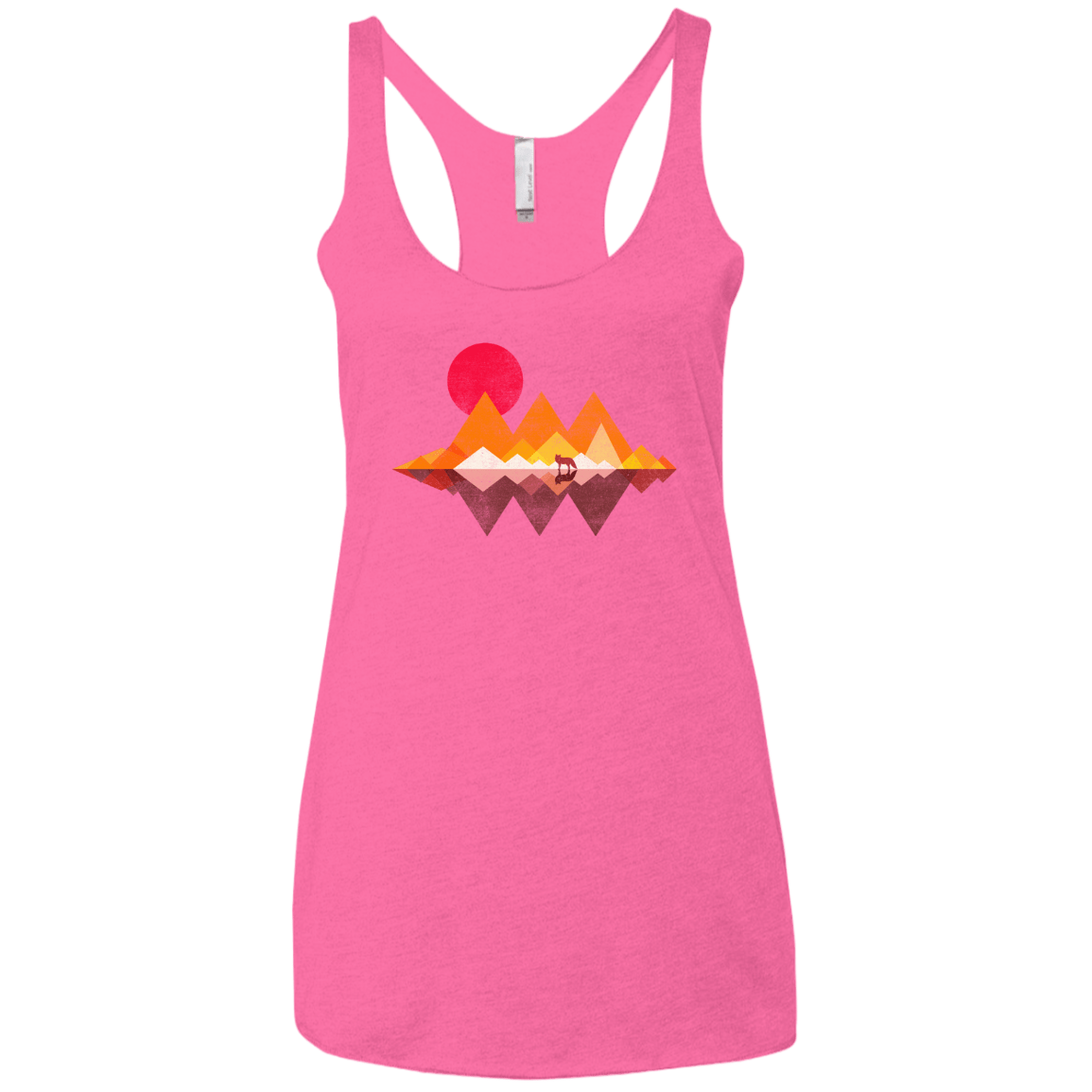 Wolflands Women's Triblend Racerback Tank