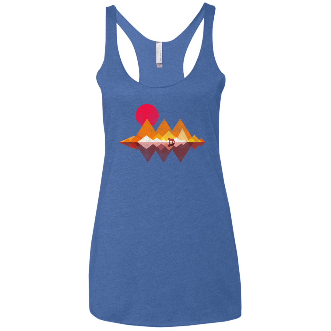 Wolflands Women's Triblend Racerback Tank