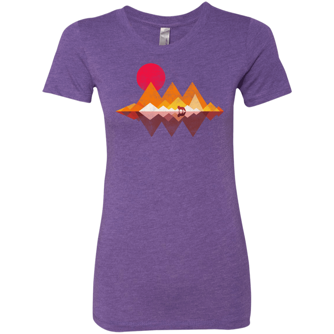 T-Shirts Purple Rush / S Wolflands Women's Triblend T-Shirt