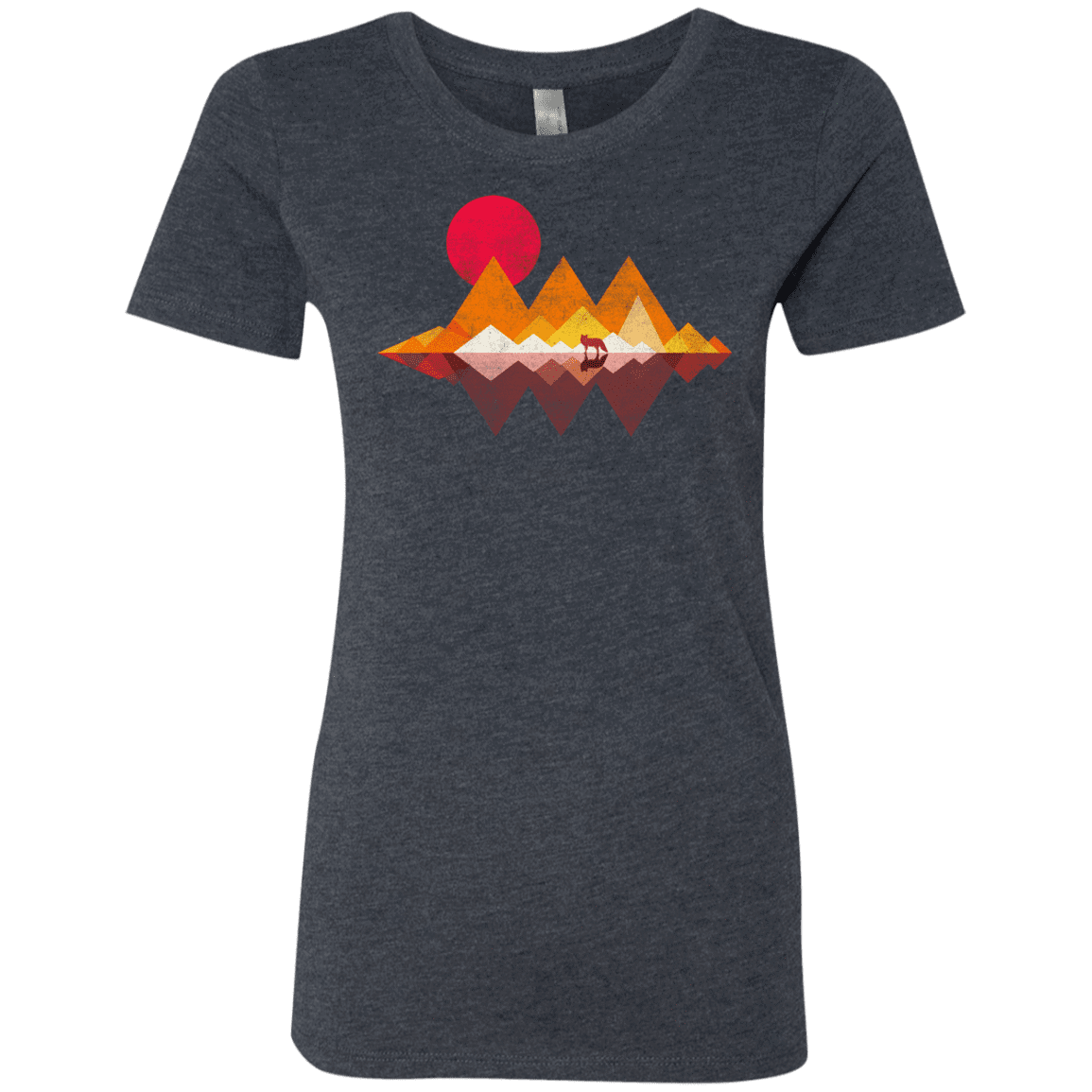 T-Shirts Vintage Navy / S Wolflands Women's Triblend T-Shirt