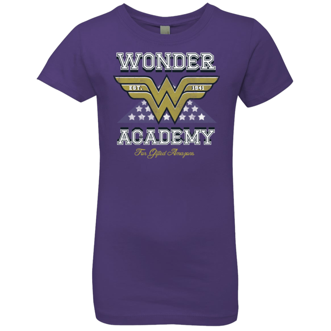 T-Shirts Purple Rush / YXS Wonder Academy Girls Premium T-Shirt