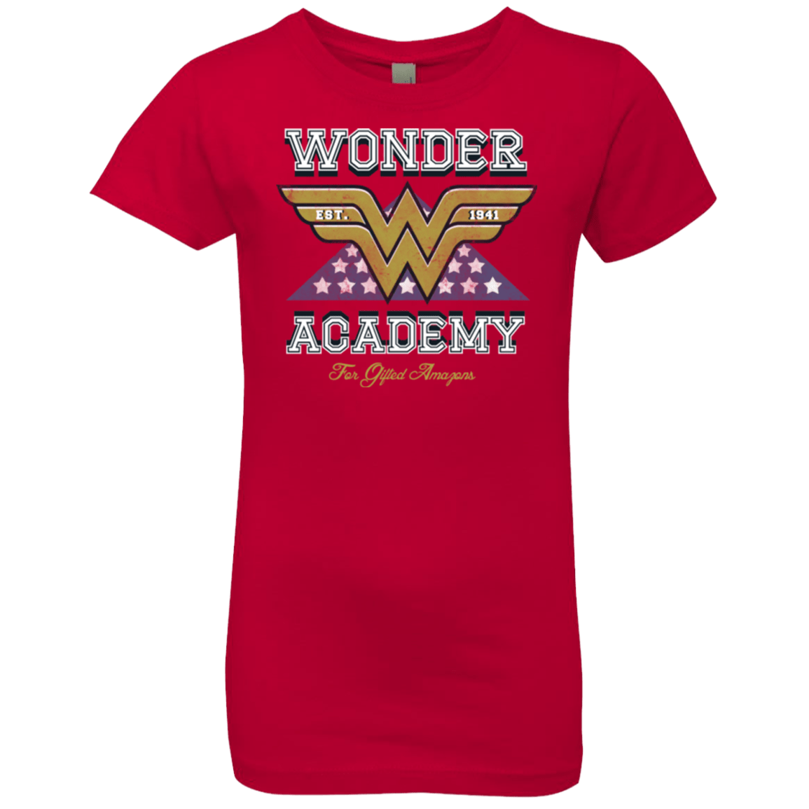 T-Shirts Red / YXS Wonder Academy Girls Premium T-Shirt