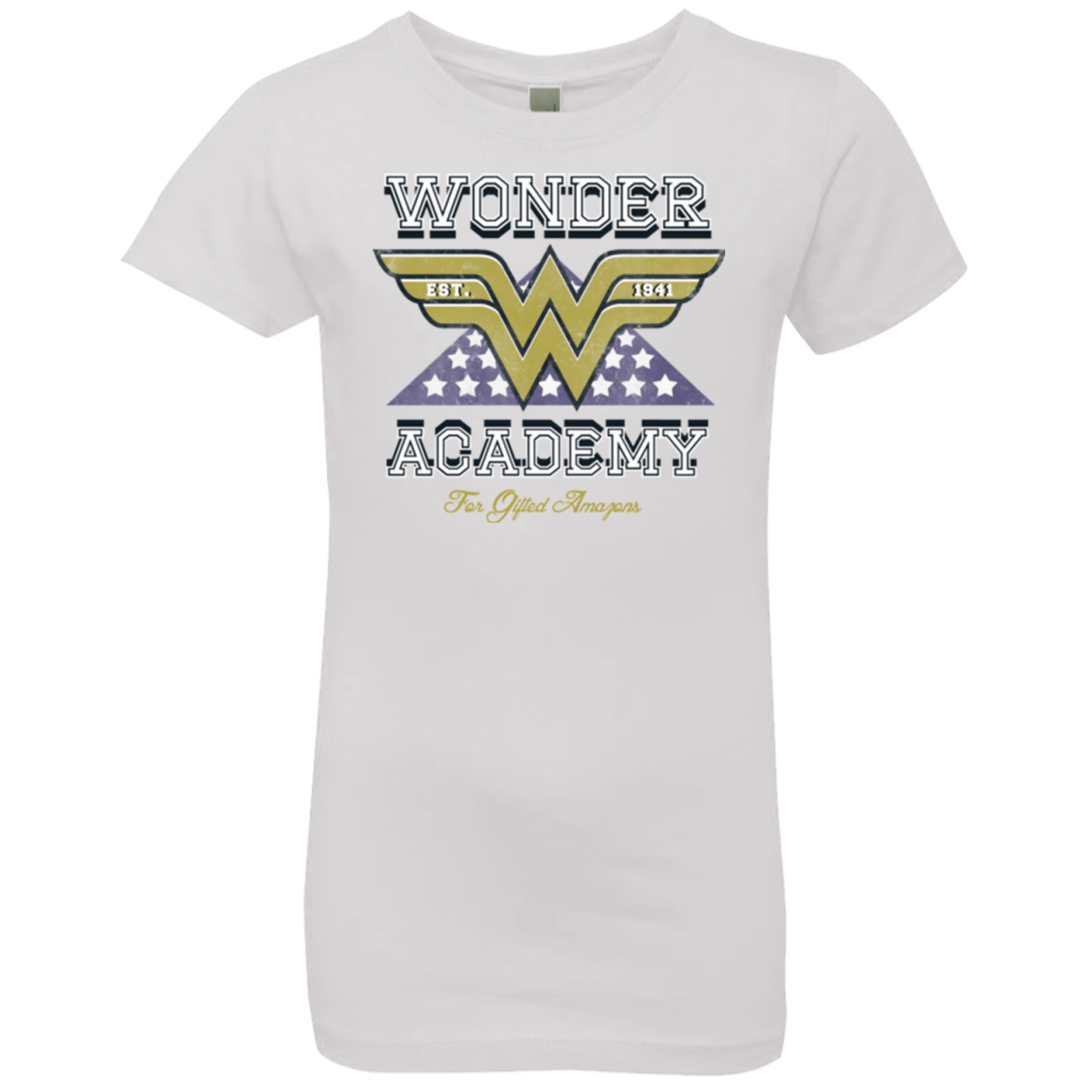 T-Shirts White / YXS Wonder Academy Girls Premium T-Shirt