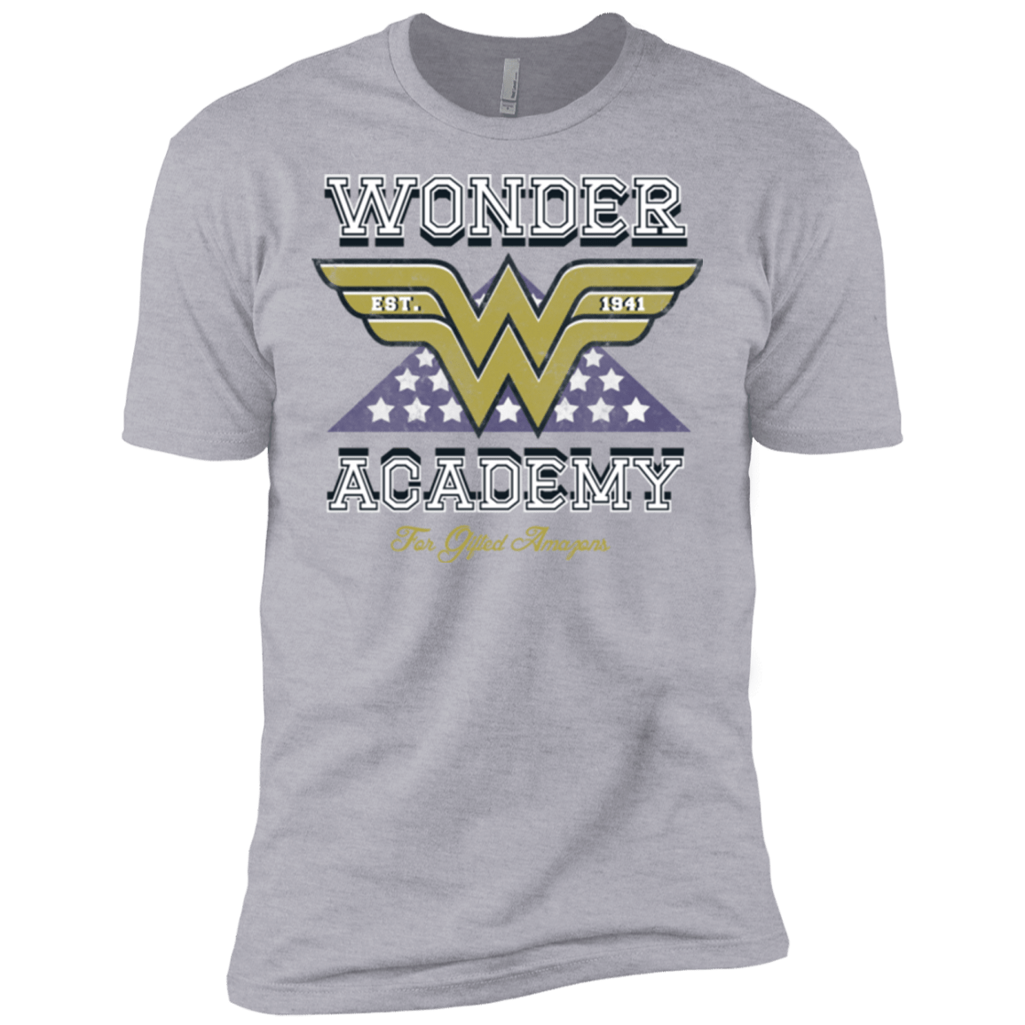 T-Shirts Heather Grey / X-Small Wonder Academy Men's Premium T-Shirt