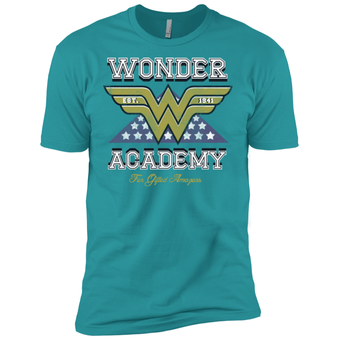 T-Shirts Tahiti Blue / X-Small Wonder Academy Men's Premium T-Shirt