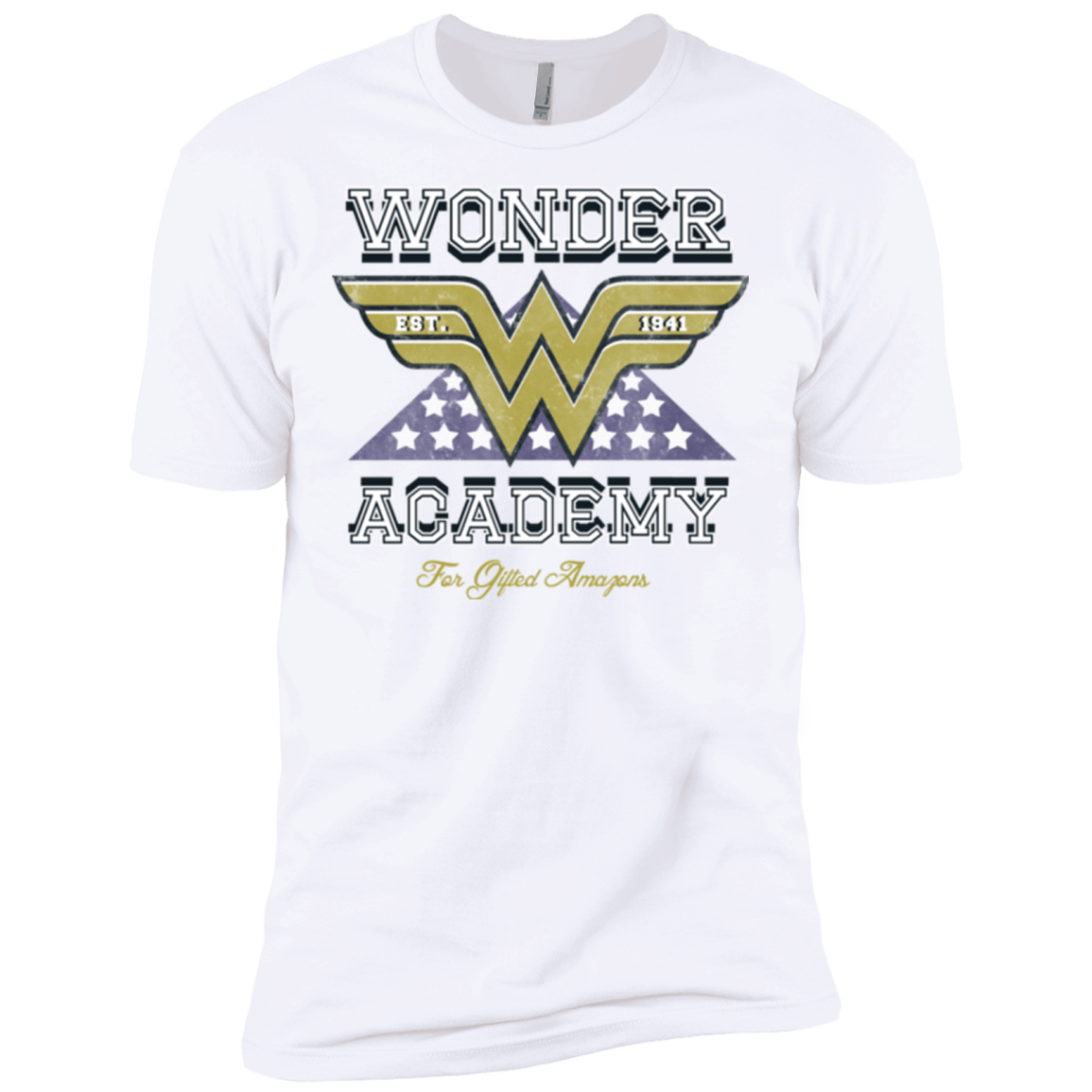 T-Shirts White / X-Small Wonder Academy Men's Premium T-Shirt