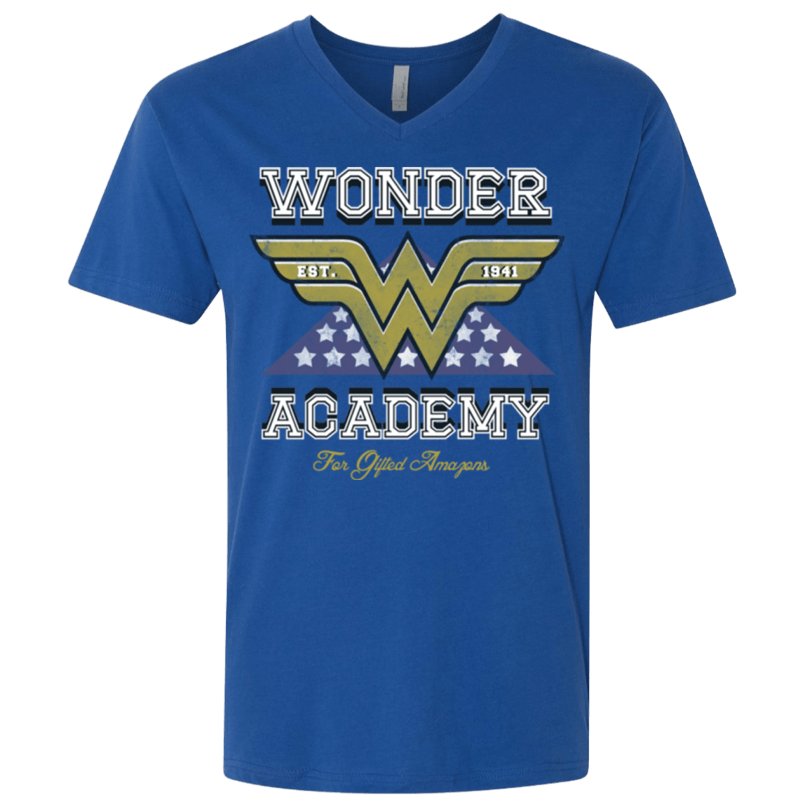 T-Shirts Royal / X-Small Wonder Academy Men's Premium V-Neck