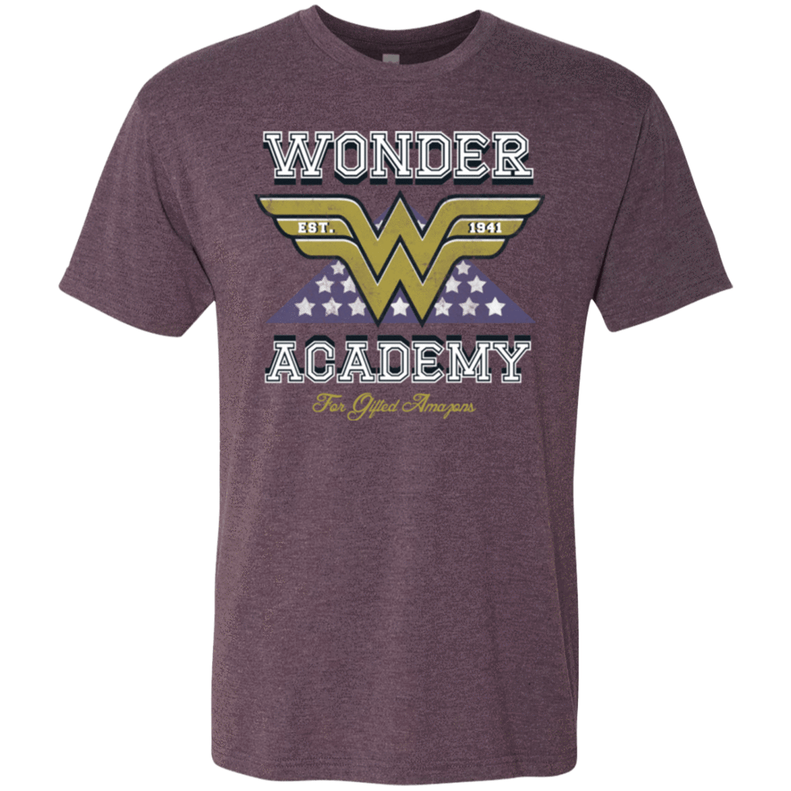 T-Shirts Vintage Purple / Small Wonder Academy Men's Triblend T-Shirt