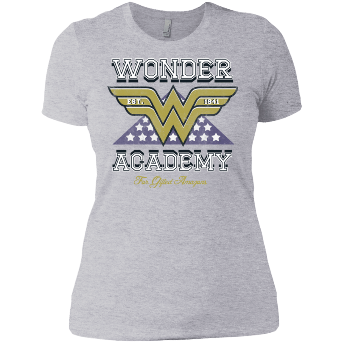 T-Shirts Heather Grey / X-Small Wonder Academy Women's Premium T-Shirt