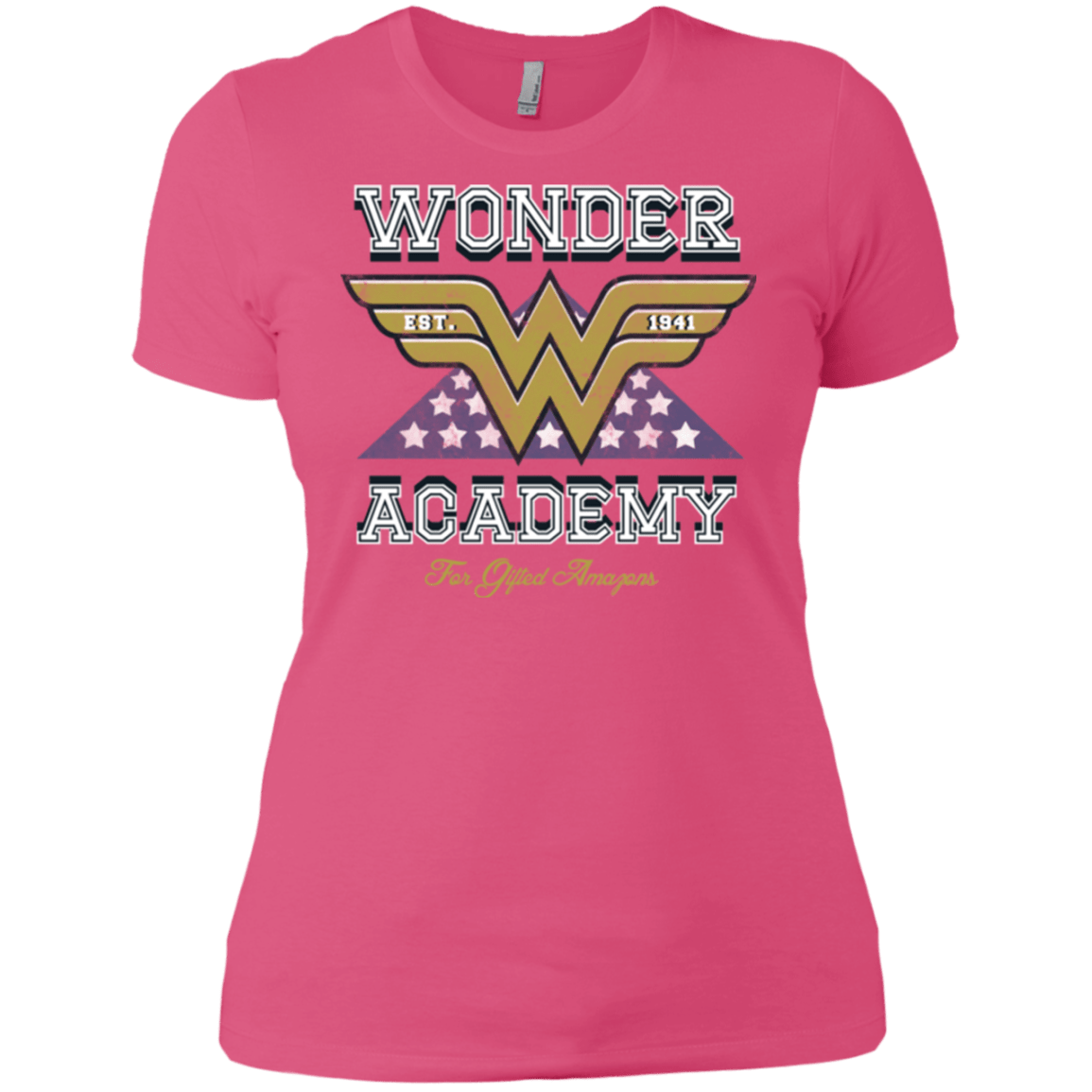 T-Shirts Hot Pink / X-Small Wonder Academy Women's Premium T-Shirt