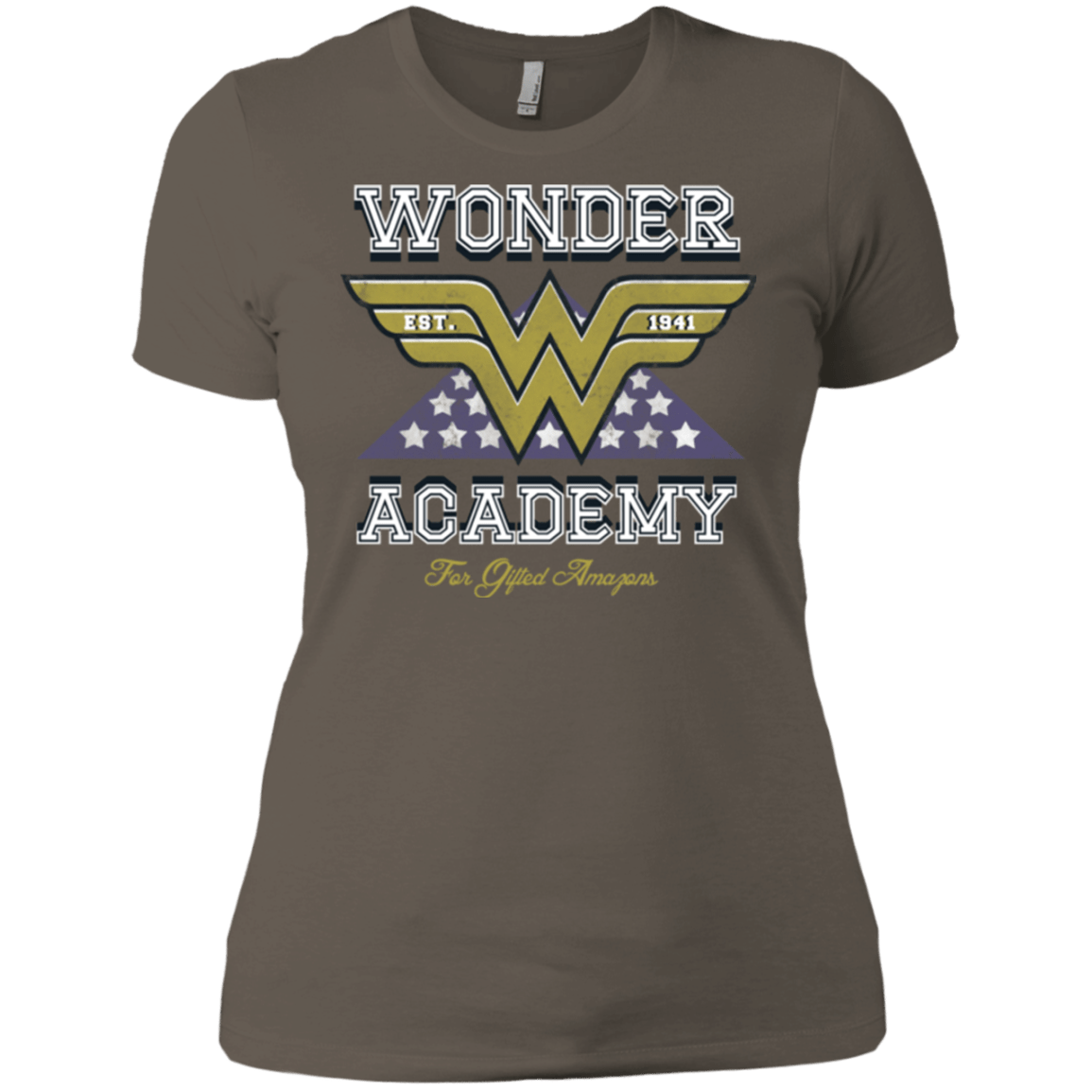 T-Shirts Warm Grey / X-Small Wonder Academy Women's Premium T-Shirt