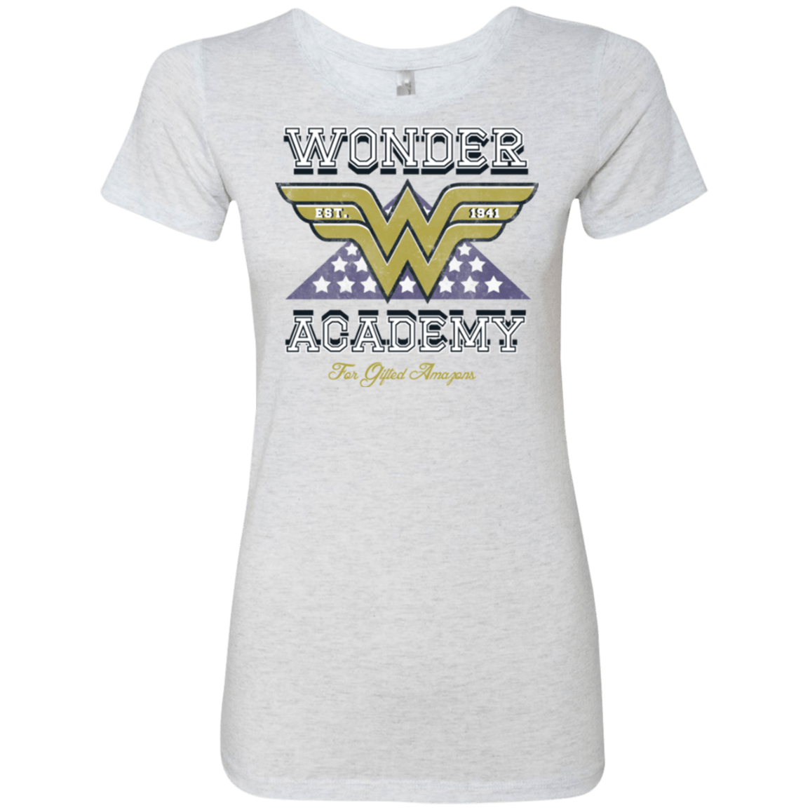 T-Shirts Heather White / Small Wonder Academy Women's Triblend T-Shirt