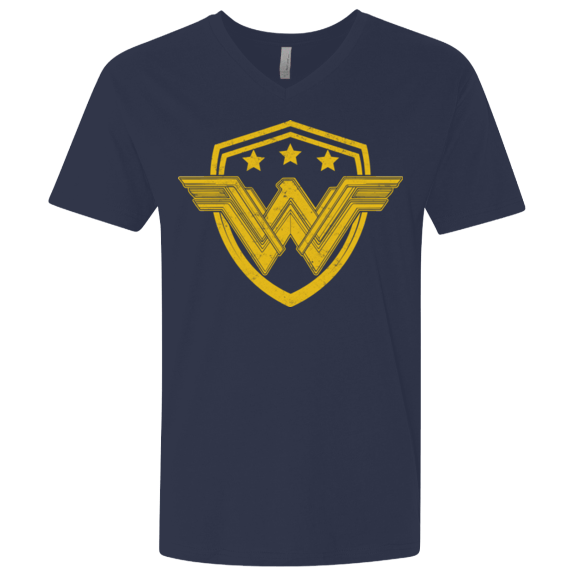 T-Shirts Midnight Navy / X-Small Wonder Eagle Men's Premium V-Neck