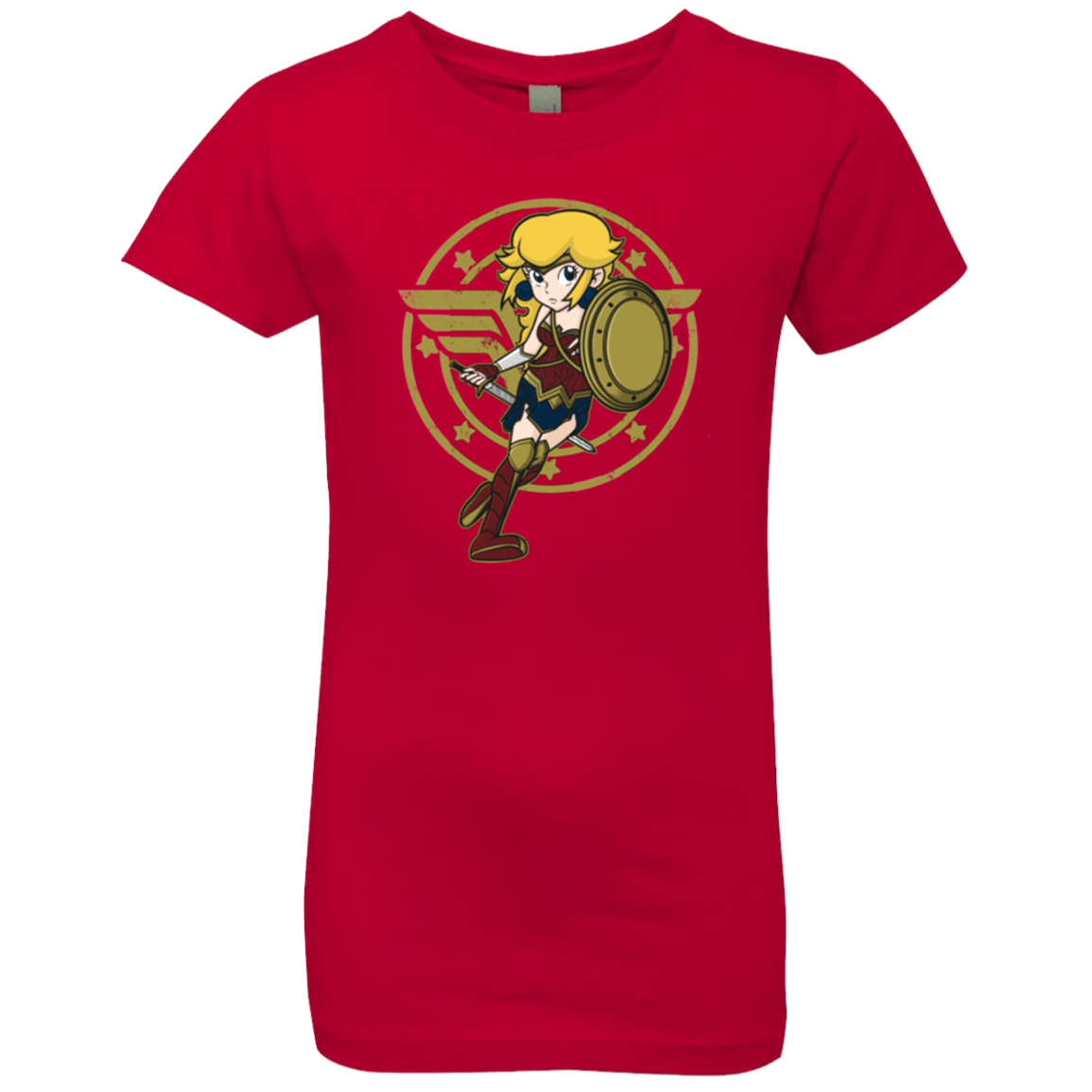 T-Shirts Red / YXS Wonder Peach Girls Premium T-Shirt