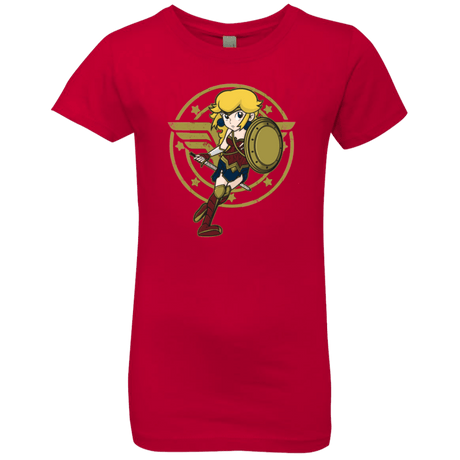 T-Shirts Red / YXS Wonder Peach Girls Premium T-Shirt