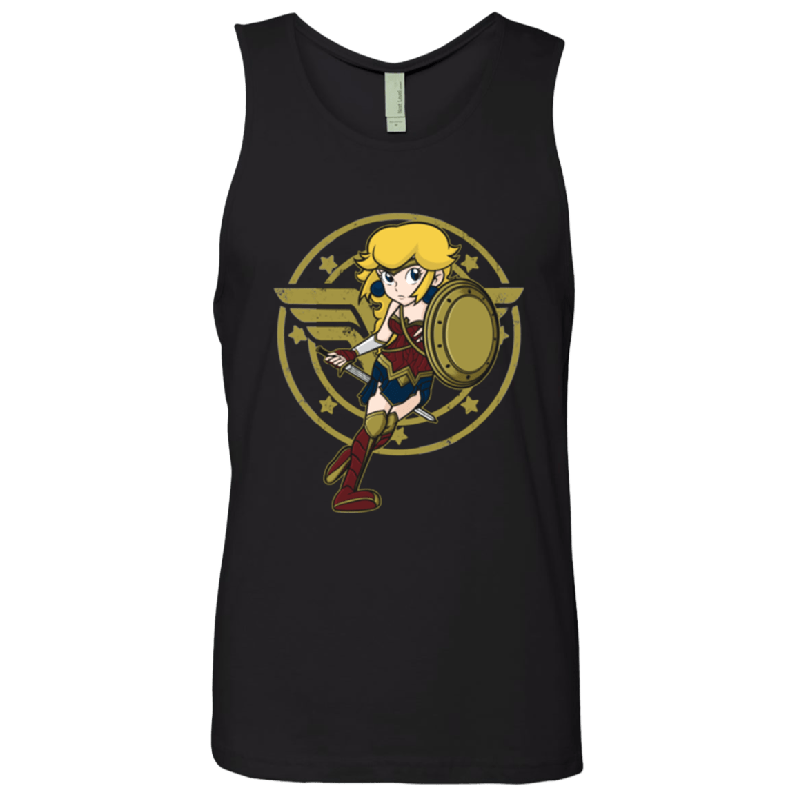 T-Shirts Black / Small Wonder Peach Men's Premium Tank Top