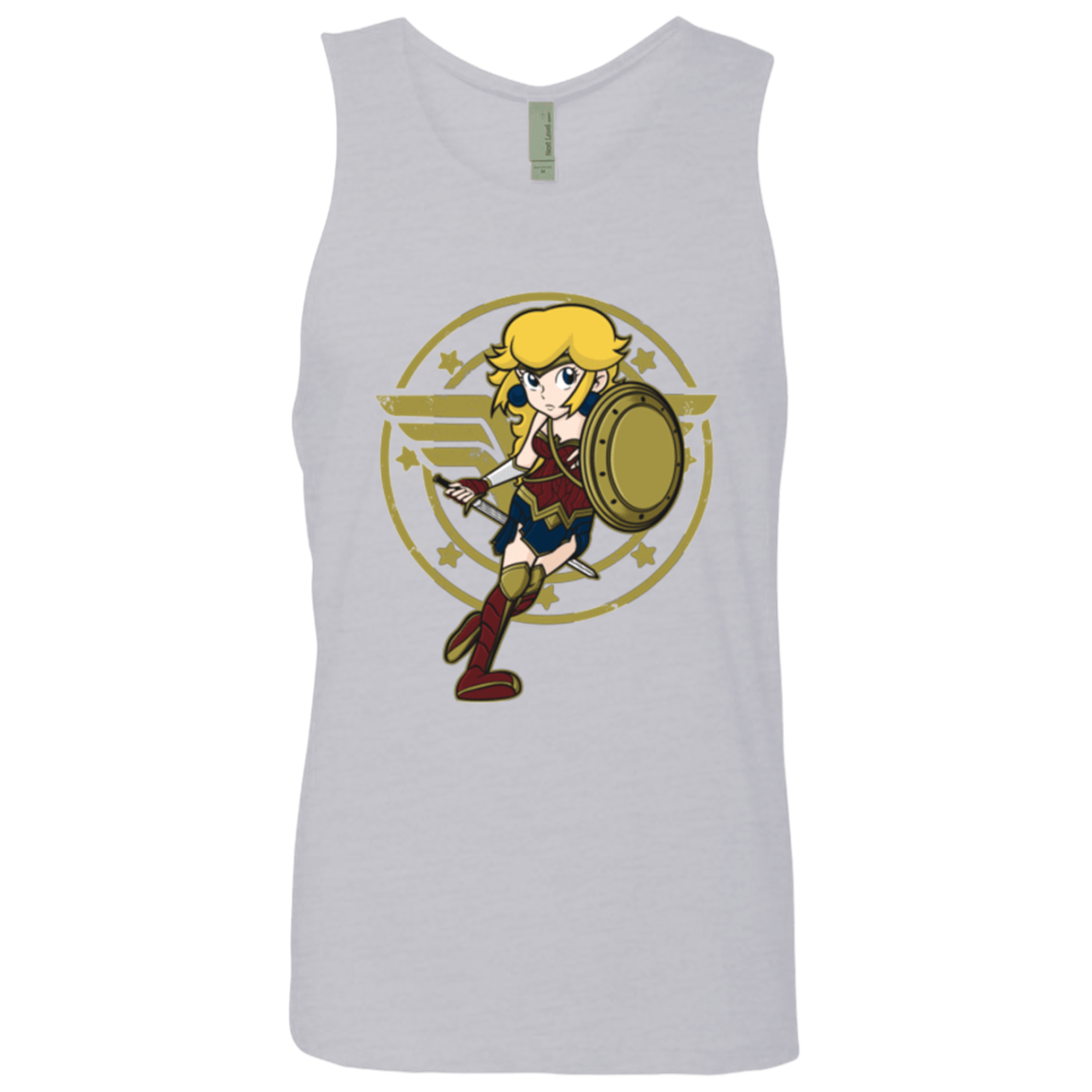 T-Shirts Heather Grey / Small Wonder Peach Men's Premium Tank Top