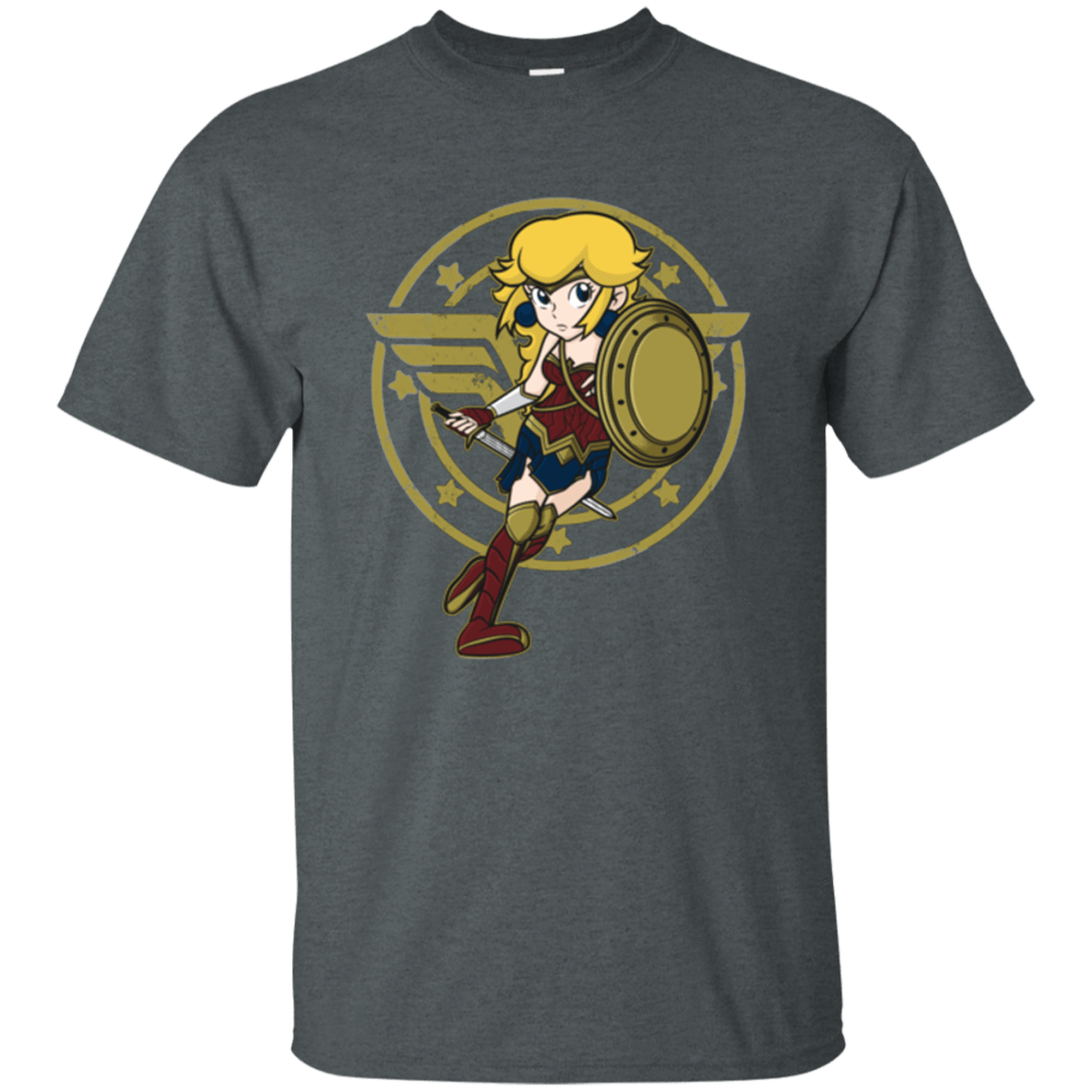 T-Shirts Dark Heather / Small Wonder Peach T-Shirt