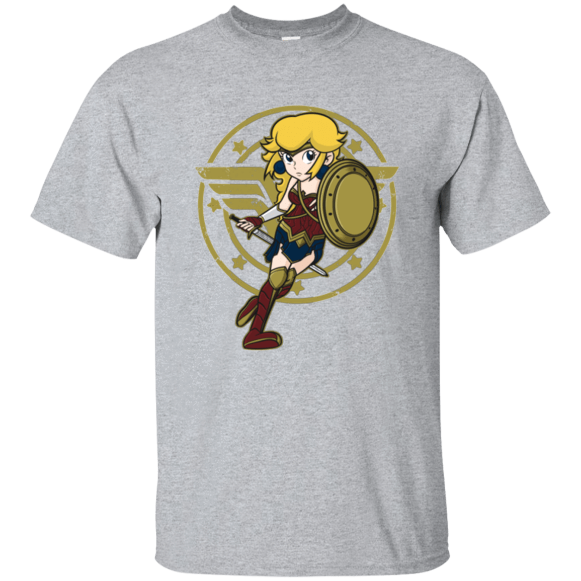 T-Shirts Sport Grey / Small Wonder Peach T-Shirt