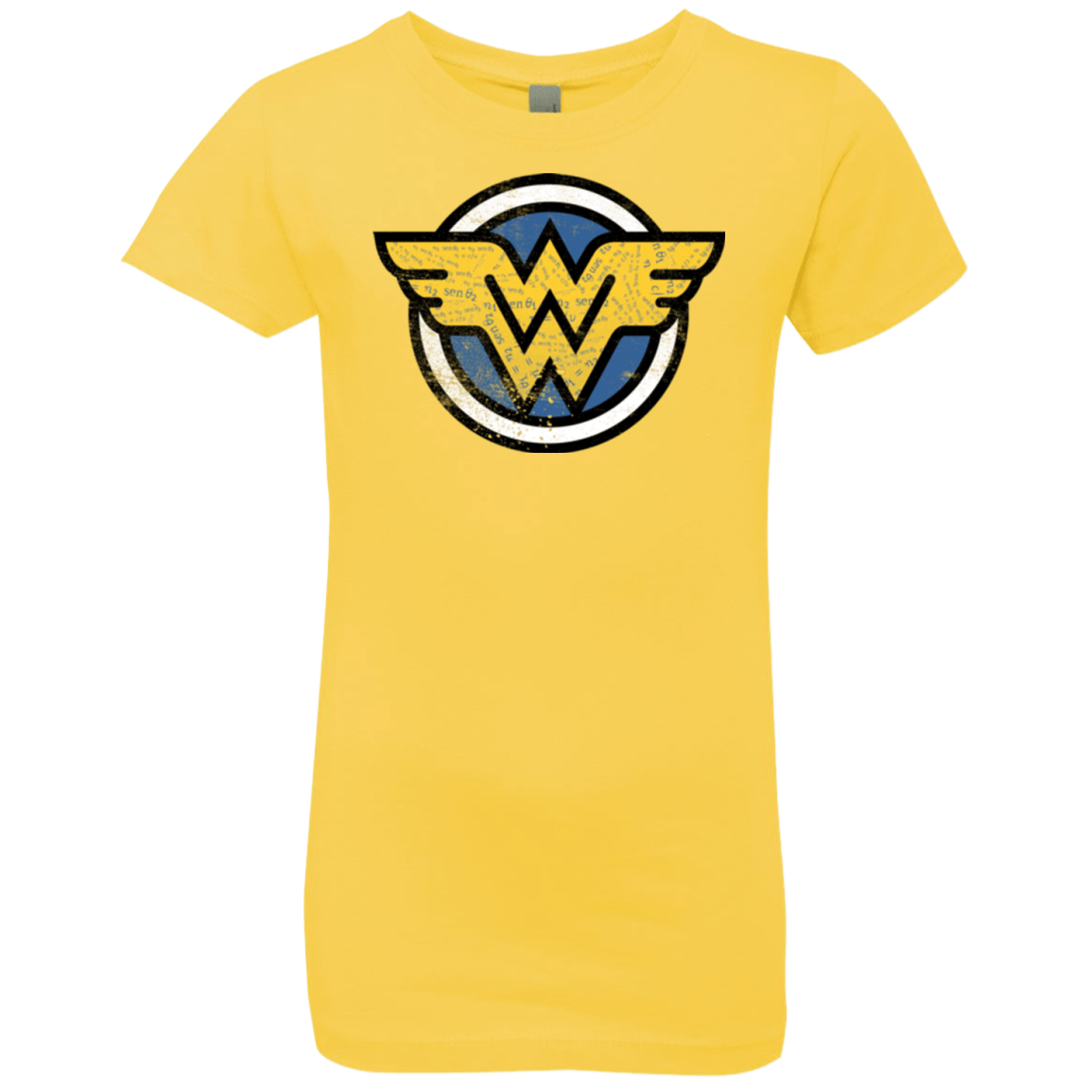 T-Shirts Vibrant Yellow / YXS WONDER WOMAN Girls Premium T-Shirt