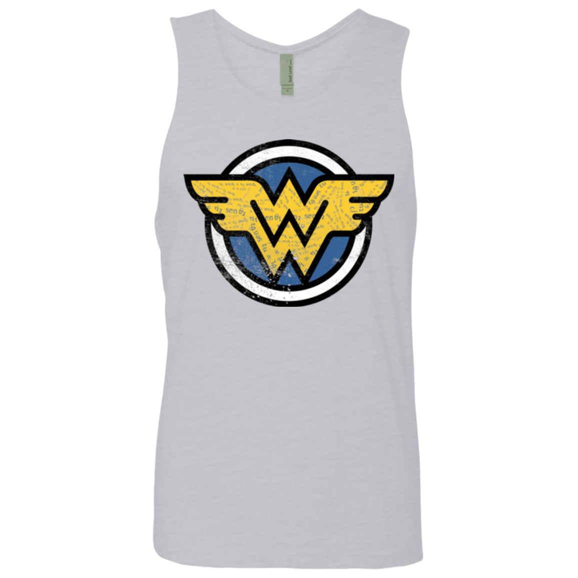 T-Shirts Heather Grey / Small WONDER WOMAN Men's Premium Tank Top