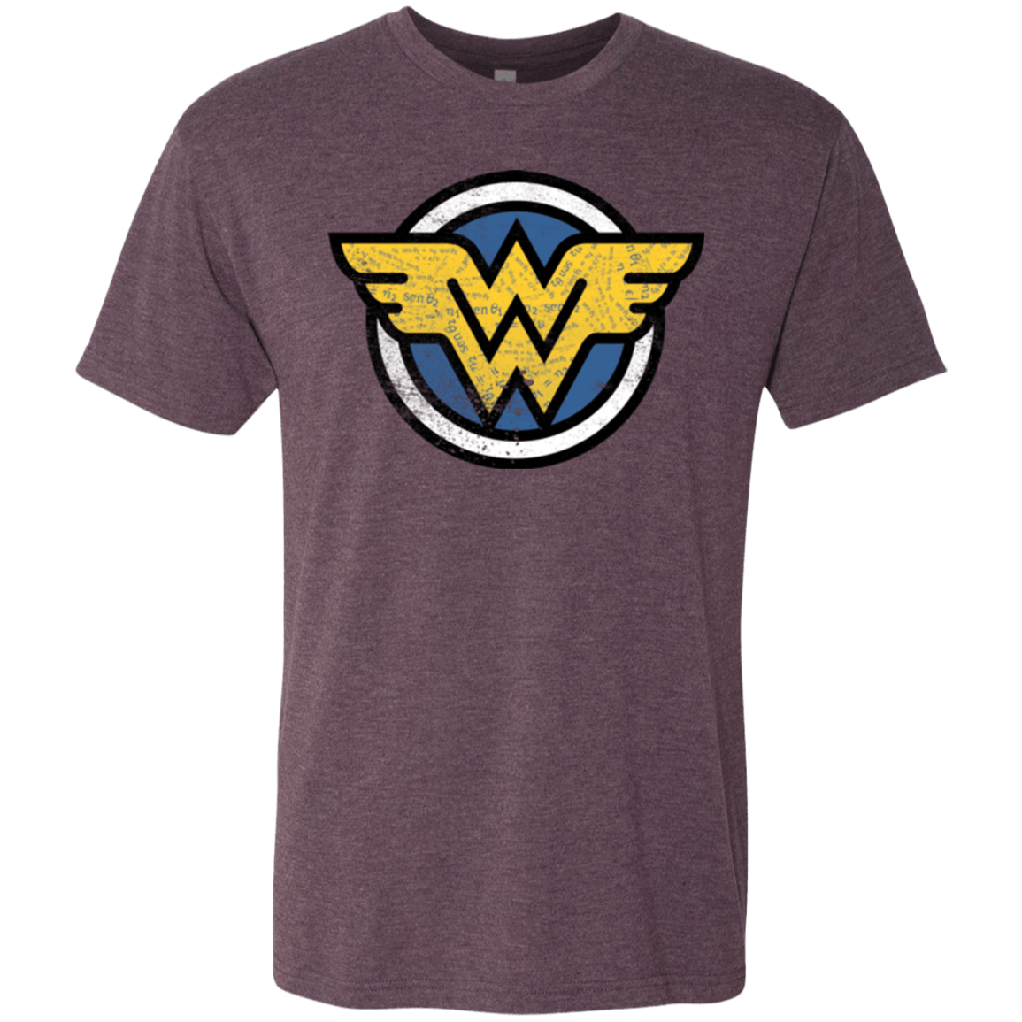 T-Shirts Vintage Purple / Small WONDER WOMAN Men's Triblend T-Shirt