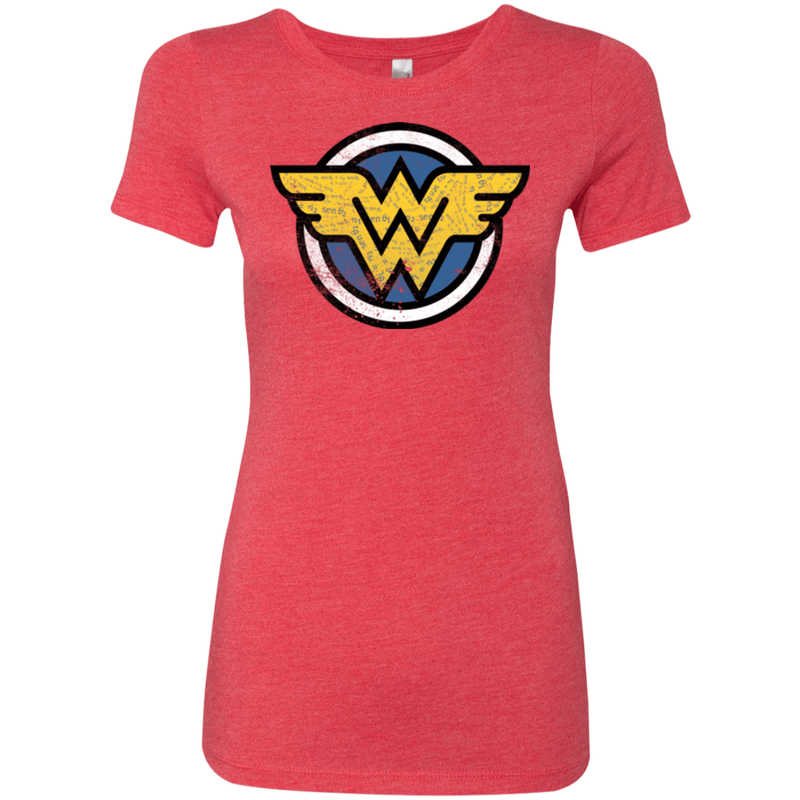 T-Shirts Vintage Red / Small WONDER WOMAN Women's Triblend T-Shirt