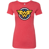T-Shirts Vintage Red / Small WONDER WOMAN Women's Triblend T-Shirt