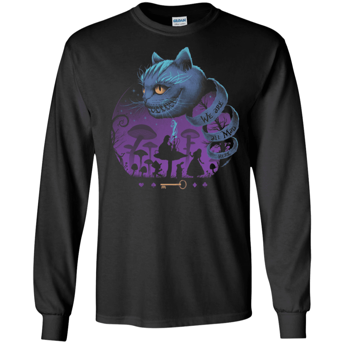 T-Shirts Black / S Wonderful Madness Men's Long Sleeve T-Shirt