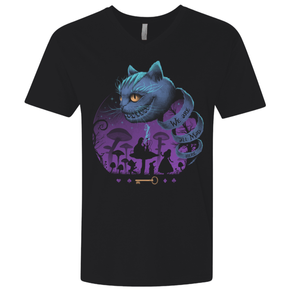 T-Shirts Black / X-Small Wonderful Madness Men's Premium V-Neck