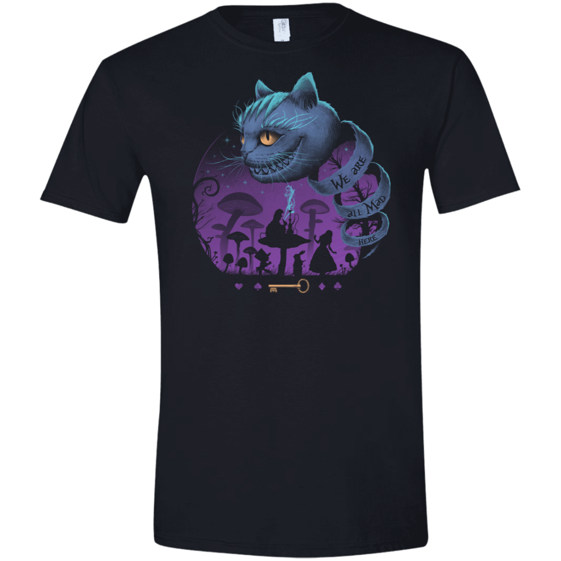 T-Shirts Black / X-Small Wonderful Madness Men's Semi-Fitted Softstyle