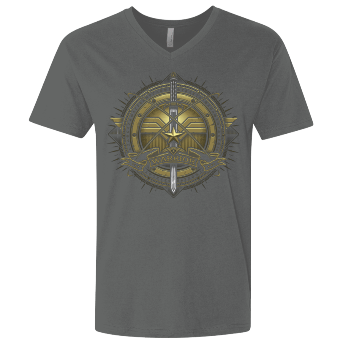 T-Shirts Heavy Metal / X-Small Wonderfull Warrior Men's Premium V-Neck