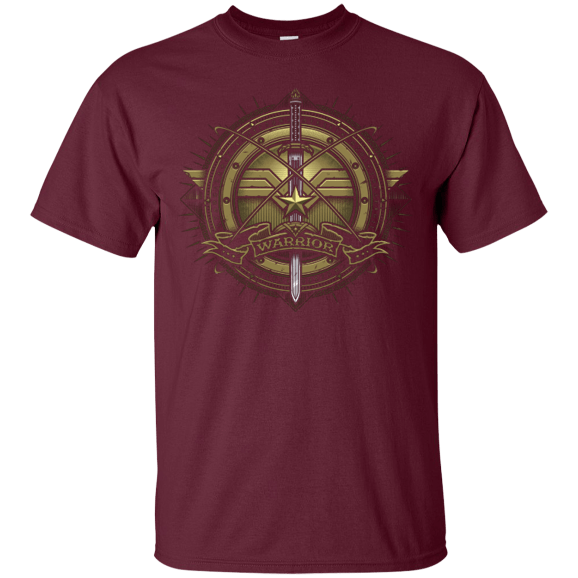 T-Shirts Maroon / Small Wonderfull Warrior T-Shirt